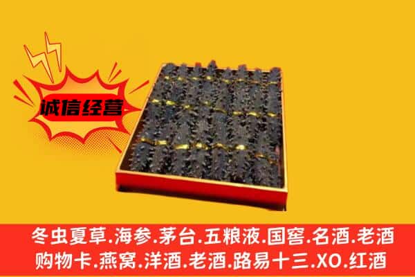 汝阳县回收海参